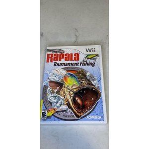 Rapala Tournament Fishing Nintendo Wii Video Game Complete With Manual